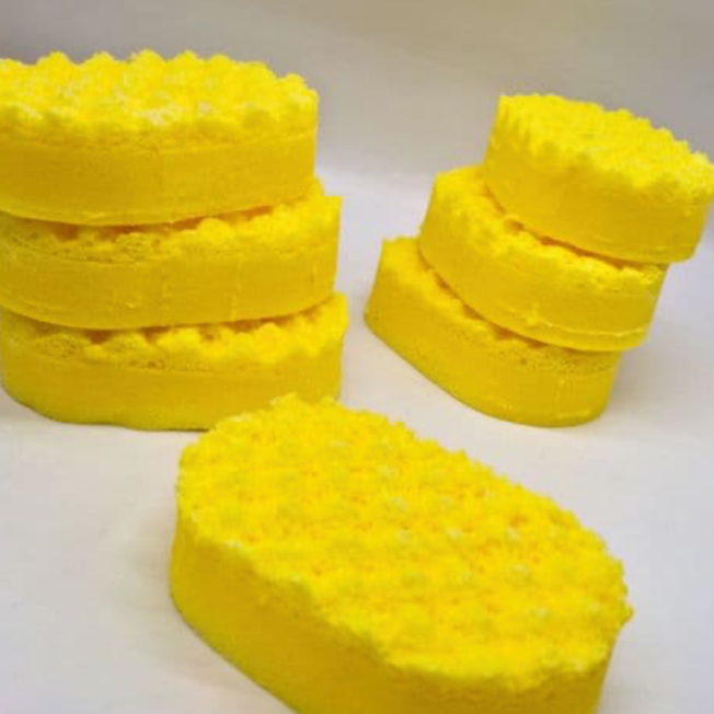 Rhubarb & Custard Soap Sponge